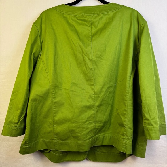 Talbots Women's Green Jacket Size 22W - Picture 2 of 5
